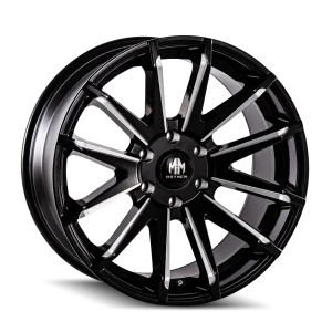Mayhem – CROSSFIRE – Black – 20″x9.5″ 10mm – Summer Wheels – 8109-2950BM10